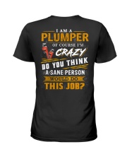 Plumber Ladies T-Shirt thumbnail