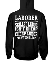 Laborer Exclusive Shirts Hooded Sweatshirt back