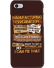 Manufacturing Engineer Phone Case thumbnail