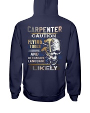 Carpenter Hooded Sweatshirt back
