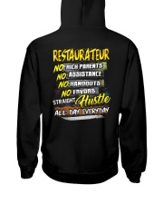 Restaurateur29 Hooded Sweatshirt back