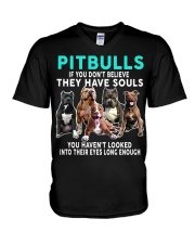 Pitbull V-Neck T-Shirt thumbnail