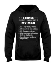 Oilfield Worker Hooded Sweatshirt front