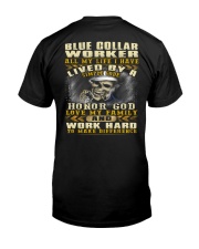 Blue Collar Worker Classic T-Shirt thumbnail