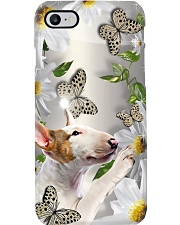 Bull Terrier Dog Flower Phone Case Phone Case i-phone-7-case