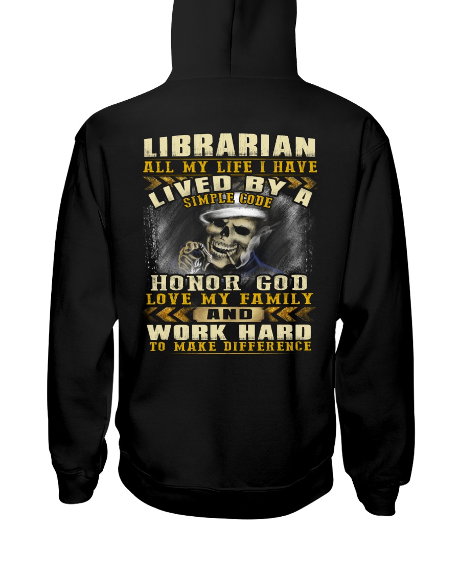 Librarian Hooded Sweatshirt