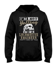 Locomotive Engineer Hooded Sweatshirt front