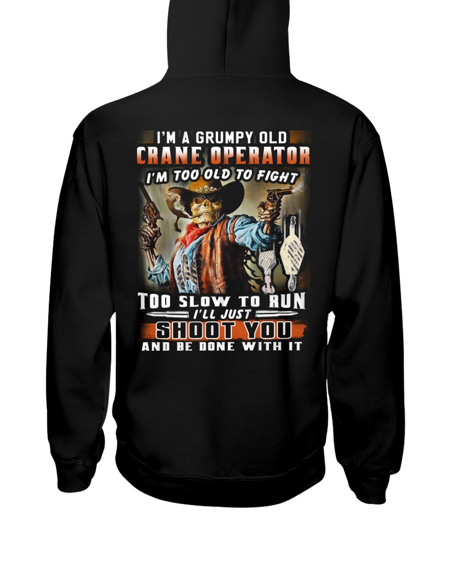 Crane Operator Hooded Sweatshirt