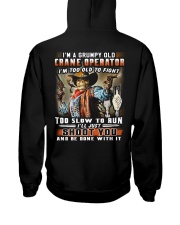 Crane Operator Hooded Sweatshirt back