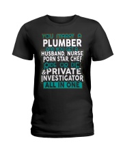 Plumber Exclusive Shirts Ladies T-Shirt thumbnail