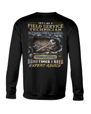 Field Service Technician Crewneck Sweatshirt thumbnail