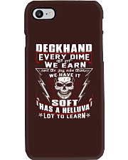 deckhand shirt Phone Case thumbnail