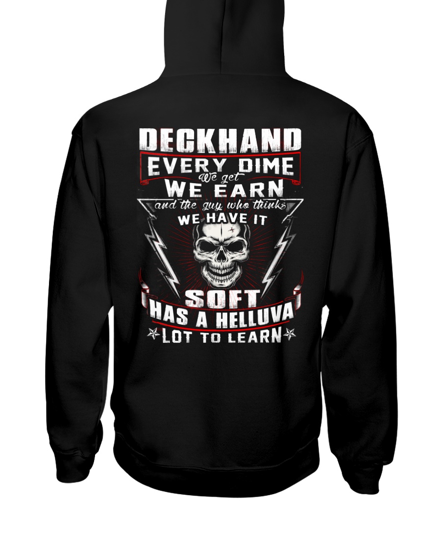 deckhand shirt Hooded Sweatshirt