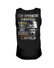 Saw Operator Unisex Tank thumbnail