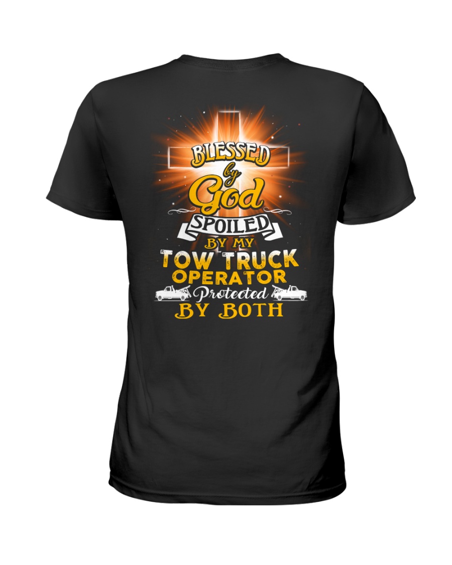 Tow Truck Operator Job Shirt Ladies T-Shirt