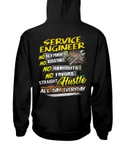 Service Engineer Hooded Sweatshirt back