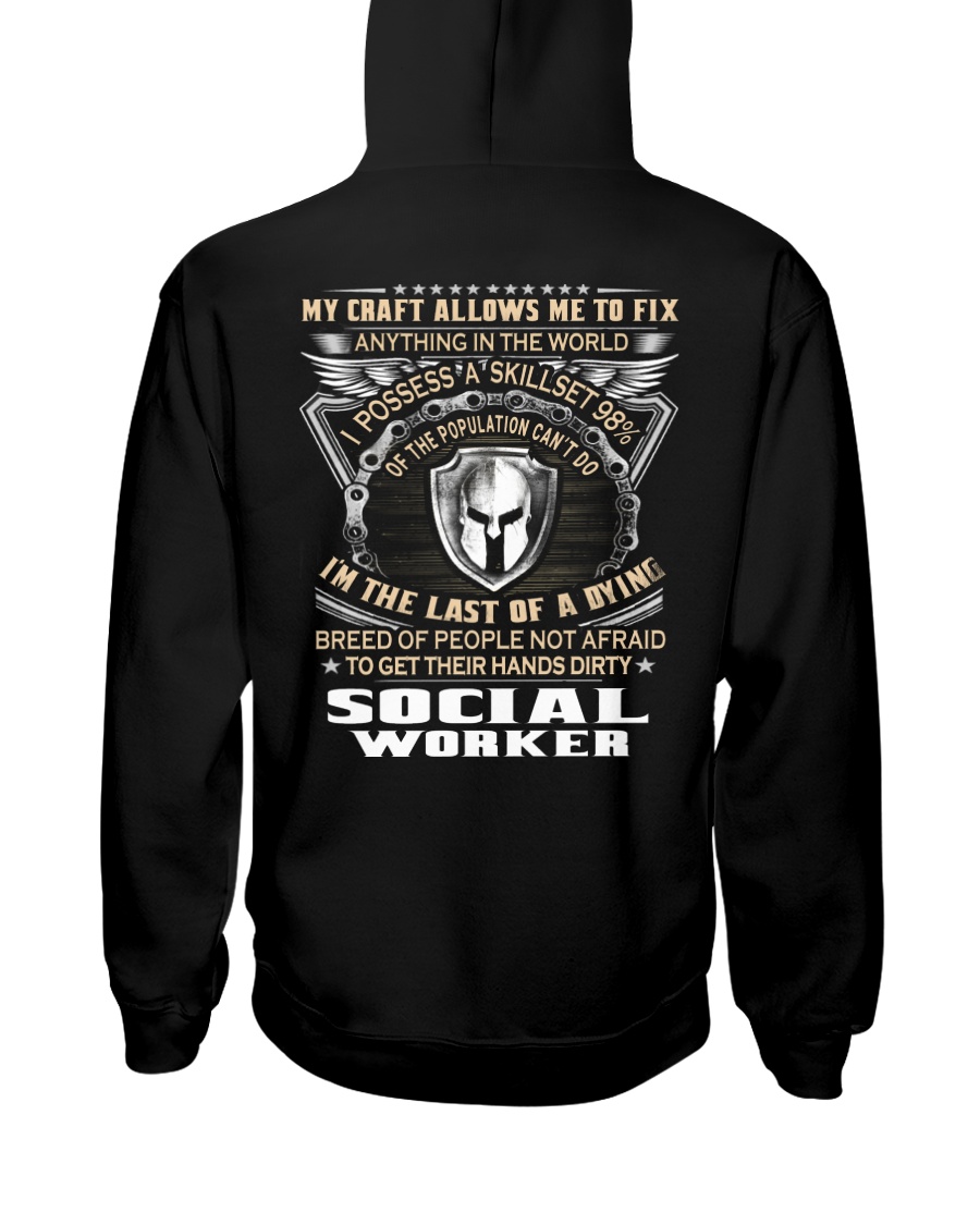 Social Worker Hooded Sweatshirt
