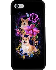 Corgi Dog Flower Phone Case Phone Case i-phone-7-case
