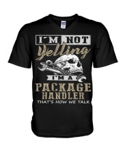 Package Handler V-Neck T-Shirt thumbnail