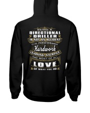 Directional Driller Exclusive Shirt Hooded Sweatshirt back