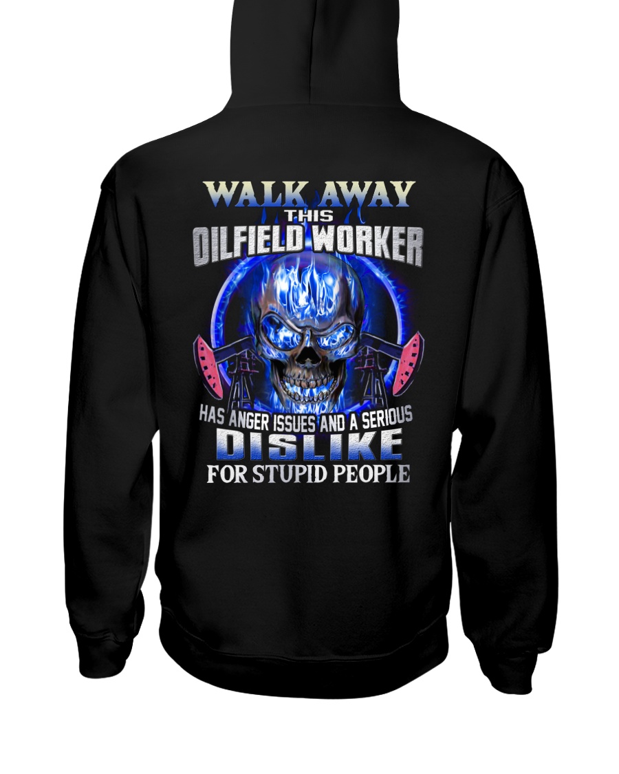 Oilfield Worker Hooded Sweatshirt