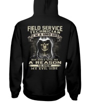 Field Service Technician Hooded Sweatshirt back
