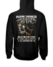 Marine Engineer Hooded Sweatshirt back