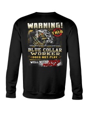 Blue Collar Worker Crewneck Sweatshirt thumbnail