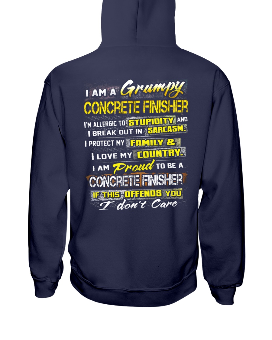 Concrete Finisher Hooded Sweatshirt