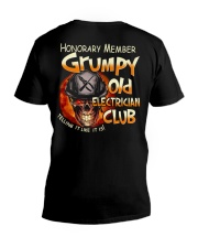 Electrician V-Neck T-Shirt thumbnail