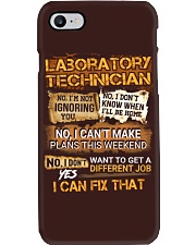 Laboratory Technician Phone Case thumbnail