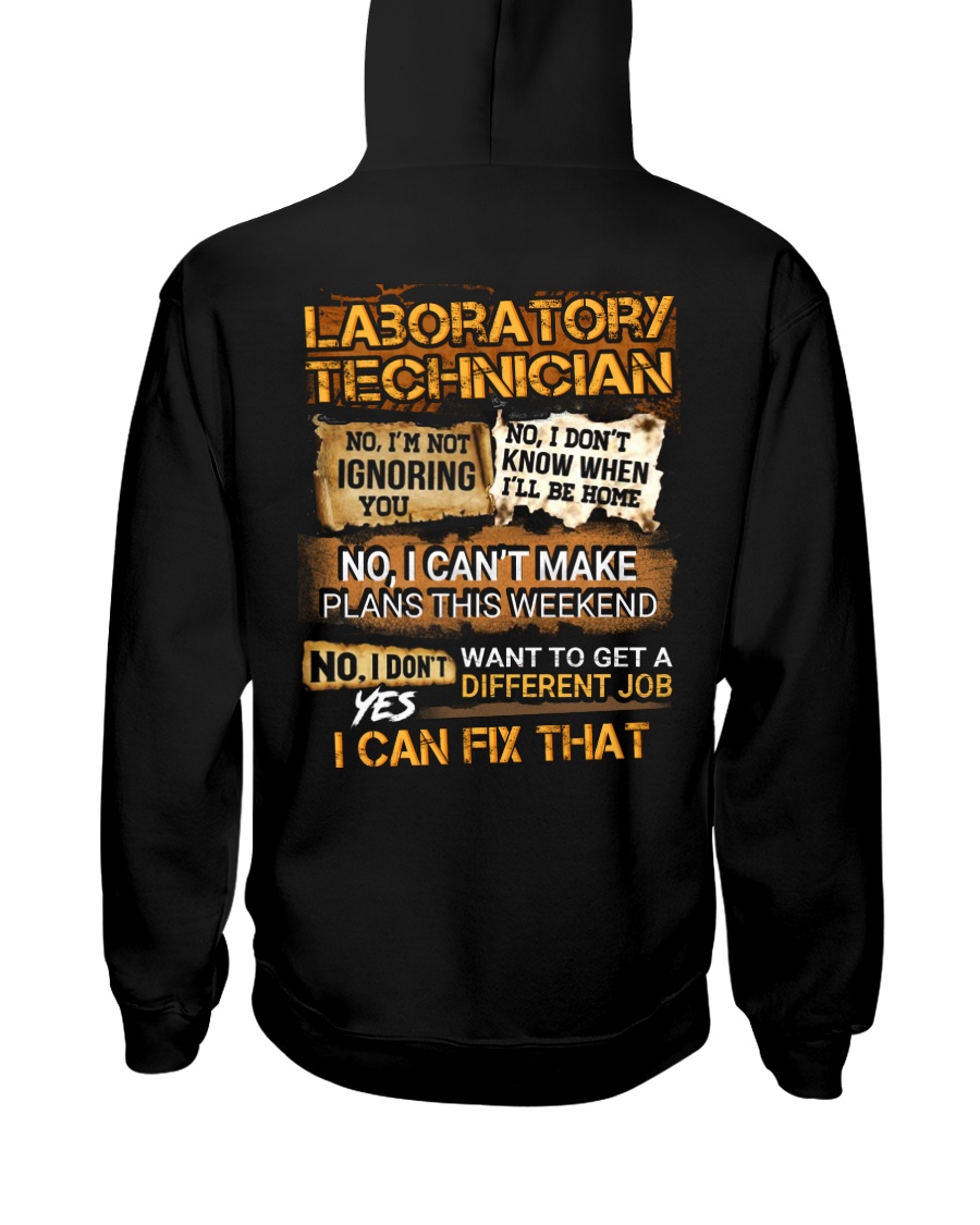 Laboratory Technician Hooded Sweatshirt
