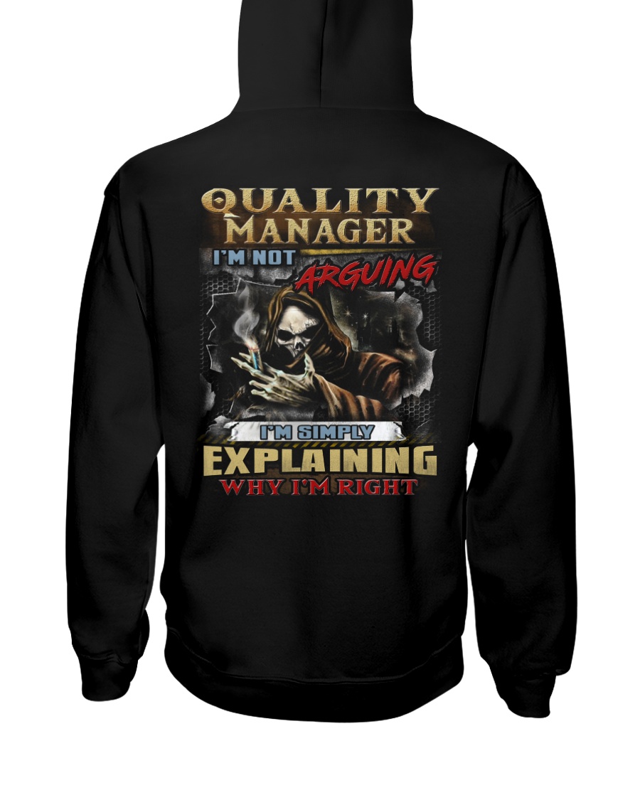 Quality Manager Hooded Sweatshirt
