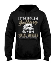 Social Worker Hooded Sweatshirt front