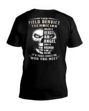 Field Service Technician V-Neck T-Shirt thumbnail