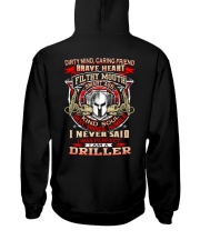 Driller Hooded Sweatshirt back