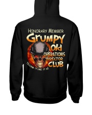 Operations Director Hooded Sweatshirt back