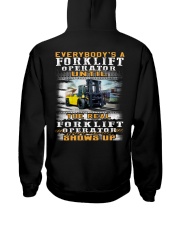 Forklift Operator Hooded Sweatshirt back