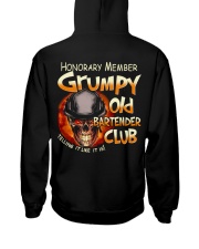 Bartender Hooded Sweatshirt back
