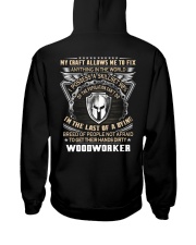 Woodworker Hooded Sweatshirt back