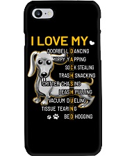 I Love My Dachshund Dogs Phone Case thumbnail