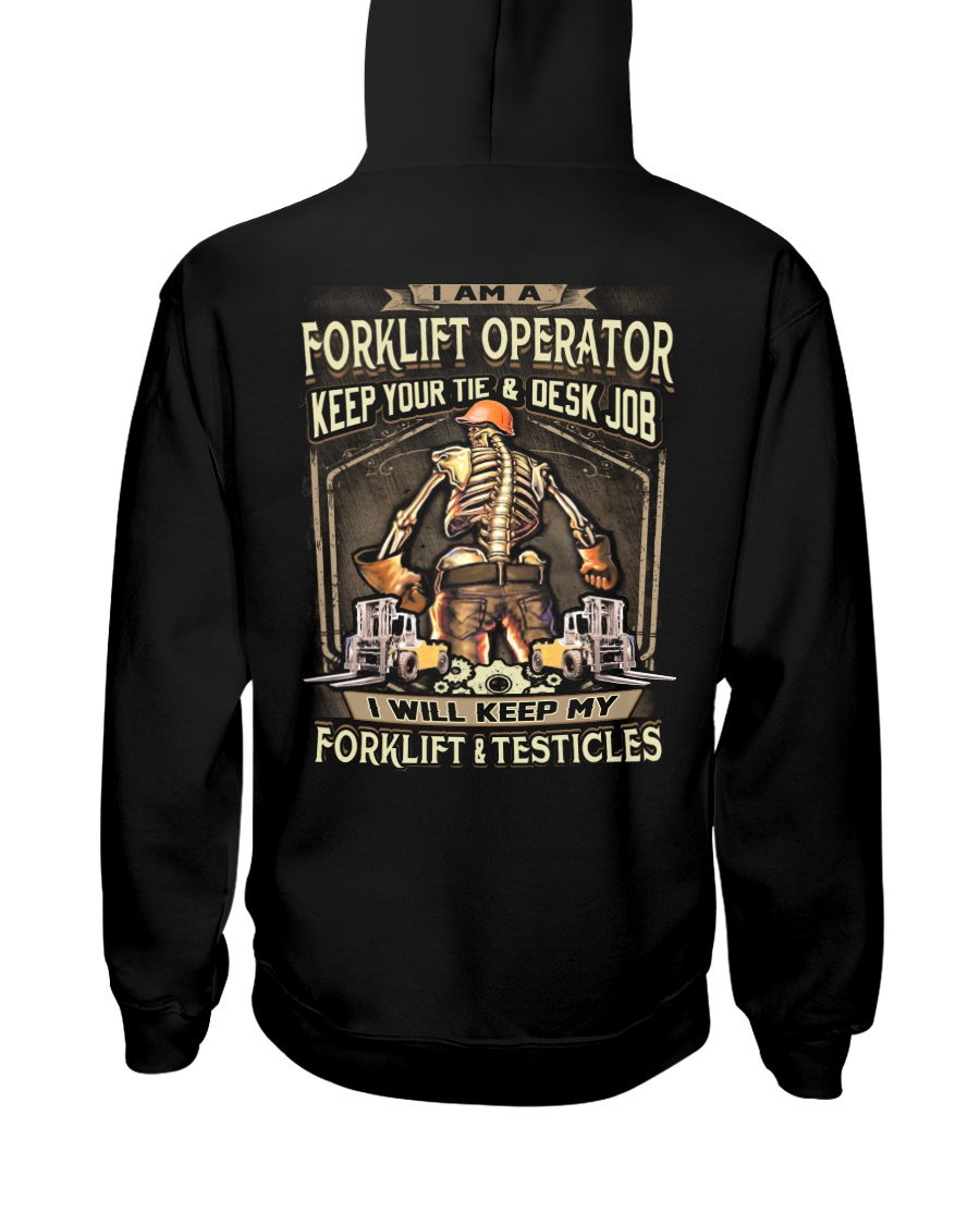 Forklift Operator Hooded Sweatshirt