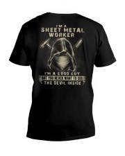 Sheet Metal Worker V-Neck T-Shirt thumbnail