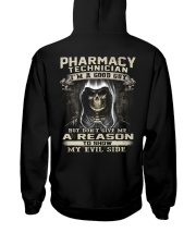 Pharmacy Technician Hooded Sweatshirt back