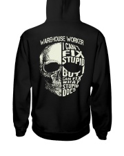 Warehouse Worker Hooded Sweatshirt back