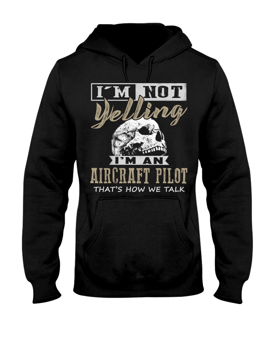 Aircraft Pilot Hooded Sweatshirt