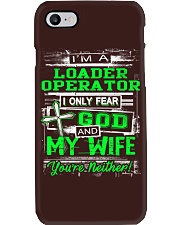 Loader Operator Phone Case thumbnail