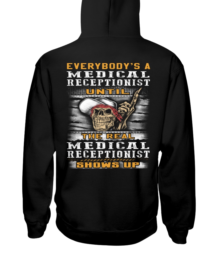 Medical Receptionist Hooded Sweatshirt