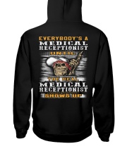 Medical Receptionist Hooded Sweatshirt back
