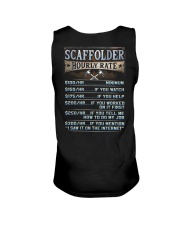 Scaffolder Unisex Tank thumbnail